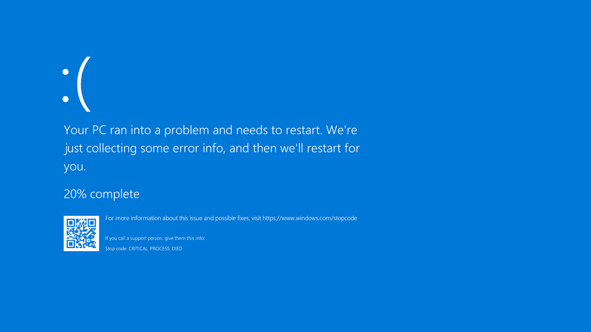 Blue screen issue on Windows 10