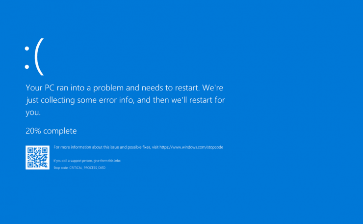 Blue screen issue on Windows 10